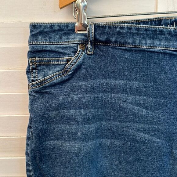 J. Jill Tried & True Crop Jeans Size 18 Stretch - Picture 4 of 16